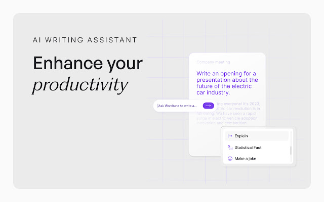 Wordtune: Generative AI productivity platform